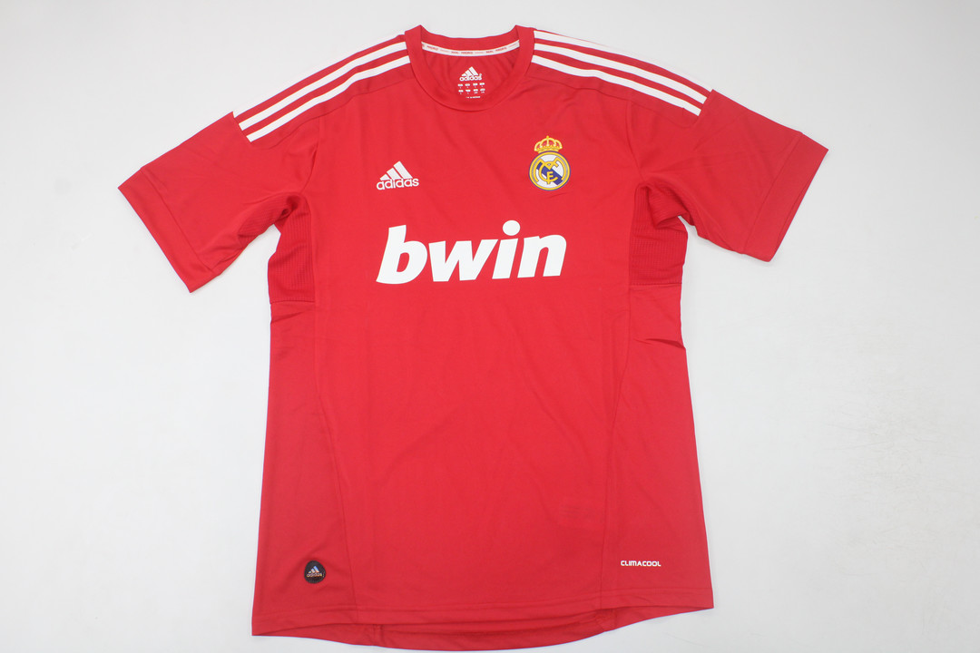 AAA Quality Real Madrid 11/12 Third Red Soccer Jersey